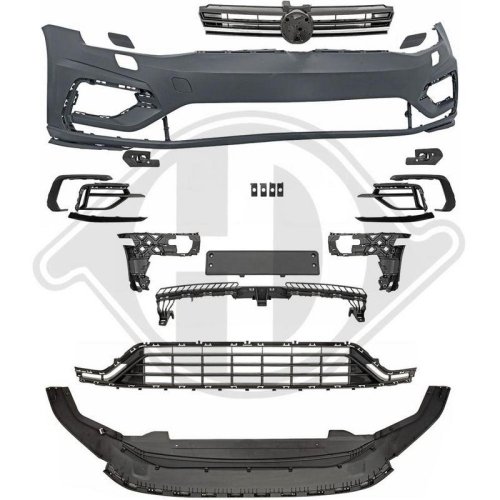 DIEDERICHS Ventilatiegrille, bumper