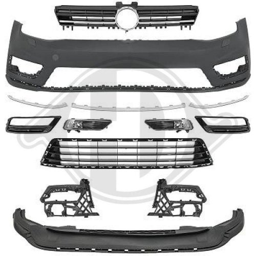DIEDERICHS Ventilatiegrille, bumper