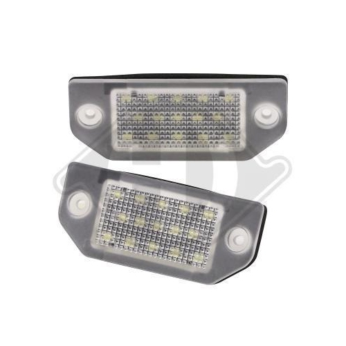 DIEDERICHS Luz de chapa de matrícula HD Tuning