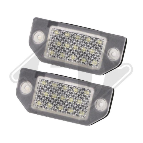 DIEDERICHS Luz de chapa de matrícula HD Tuning