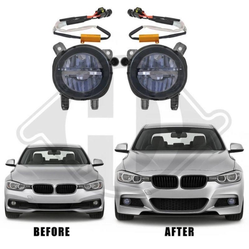 DIEDERICHS Sis farı seti HD Tuning