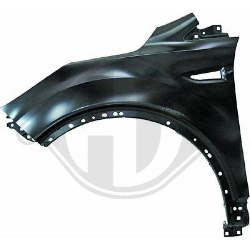 DIEDERICHS Grelha de ventilador, pára-choques