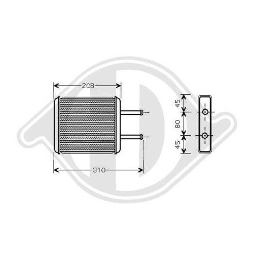 DIEDERICHS Radiador, refrigeración del motor DIEDERICHS Climate
