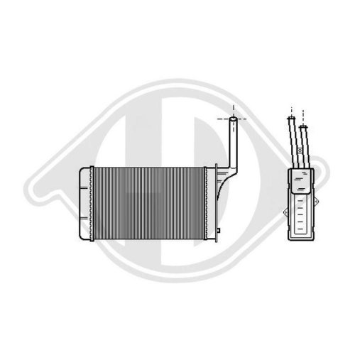 DIEDERICHS Radiador, refrigeración del motor DIEDERICHS Climate