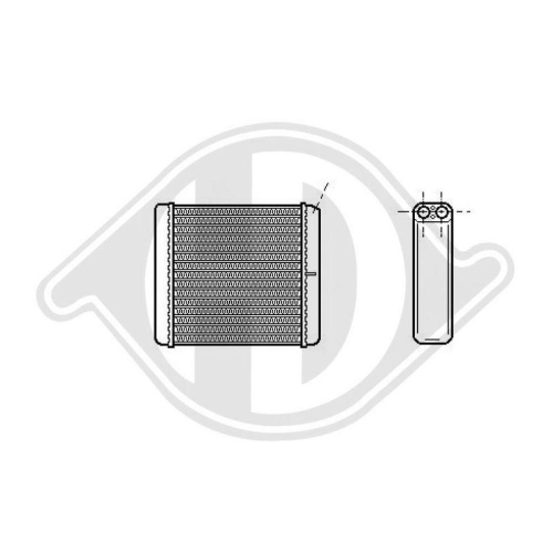 DIEDERICHS Radiador, refrigeración del motor DIEDERICHS Climate