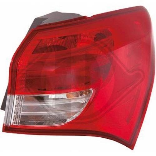 DIEDERICHS Lampy przeciwmgłowe tylne
