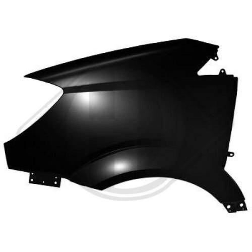 DIEDERICHS Vidro de espelho, espelho retrovisor exterior