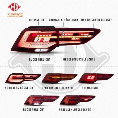 DIEDERICHS Kit fanalino posteriore HD Tuning
