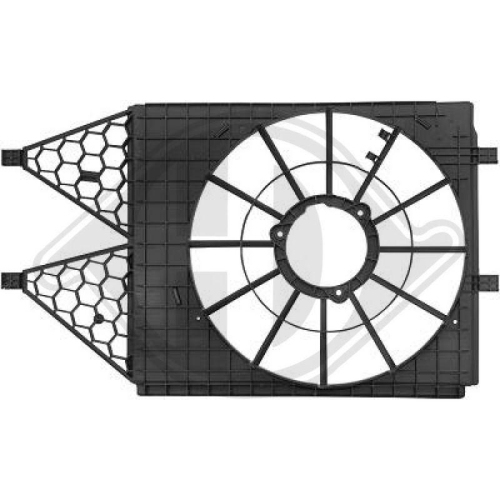 DIEDERICHS Radiateur, refroidissement du moteur DIEDERICHS Climate