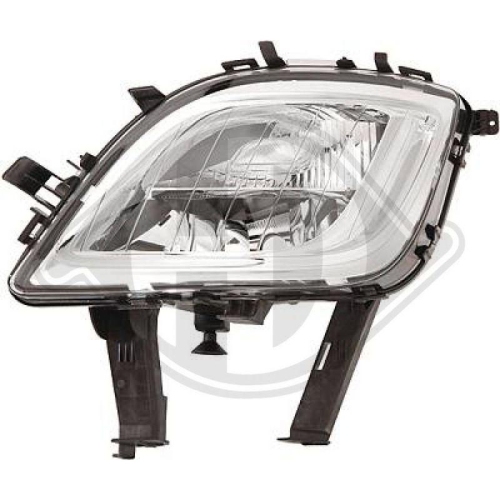 DIEDERICHS Grelha de ventilador, pára-choques