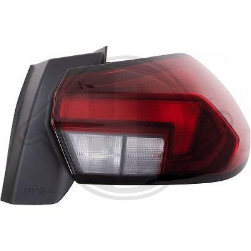 DIEDERICHS Vidro de espelho, espelho retrovisor exterior