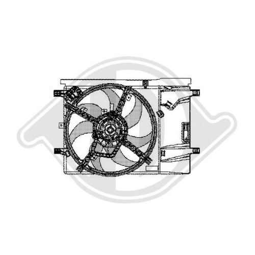 DIEDERICHS Radiatore, Raffreddamento motore DIEDERICHS Climate