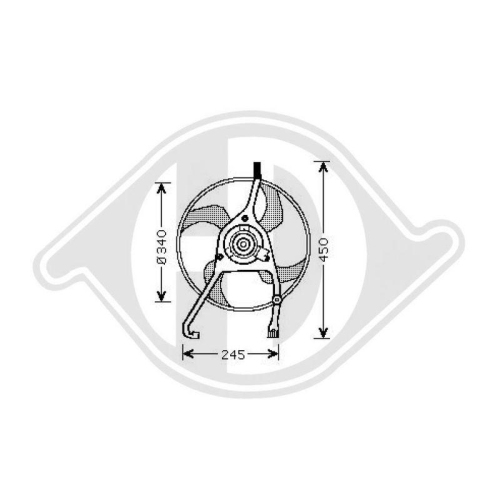 DIEDERICHS Radiador, arrefecimento do motor DIEDERICHS Climate