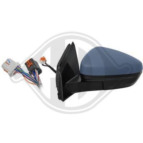 DIEDERICHS Cristal de espejo, retrovisor exterior
