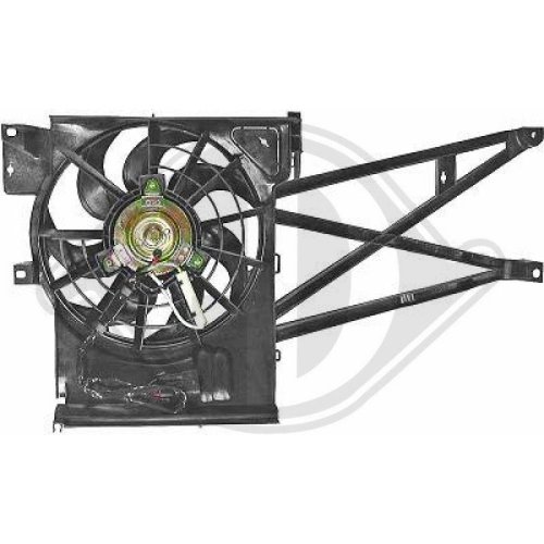 DIEDERICHS Radiateur, refroidissement du moteur DIEDERICHS Climate