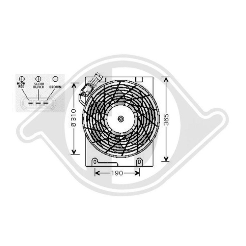 DIEDERICHS Radiador, refrigeración del motor DIEDERICHS Climate