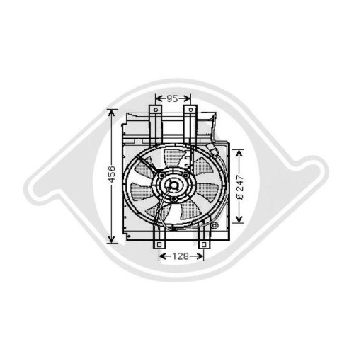 DIEDERICHS Motor su radyatörü DIEDERICHS Climate