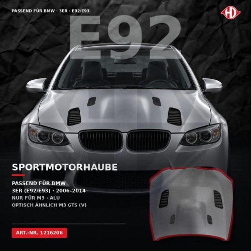DIEDERICHS Cap&oacute; del motor HD Tuning
