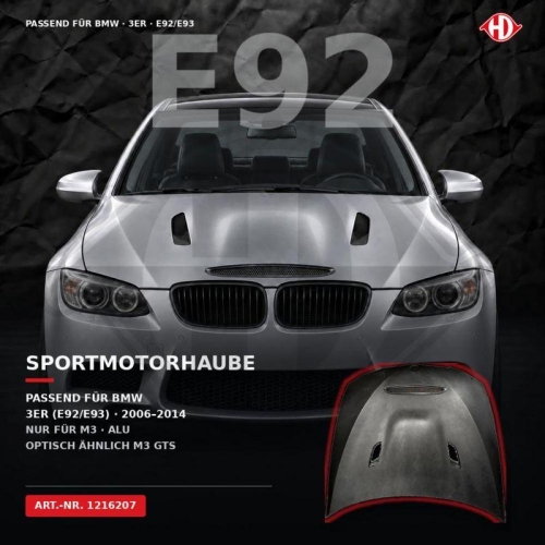 DIEDERICHS Cap&oacute; del motor HD Tuning