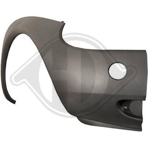 DIEDERICHS Grelha de ventilador, pára-choques