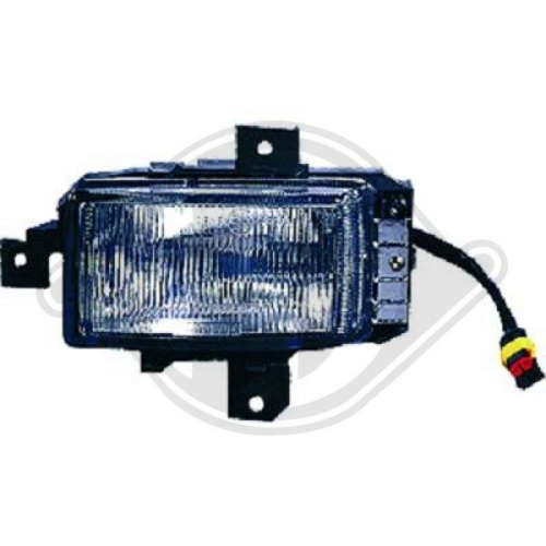 DIEDERICHS Cristal de espejo, retrovisor exterior