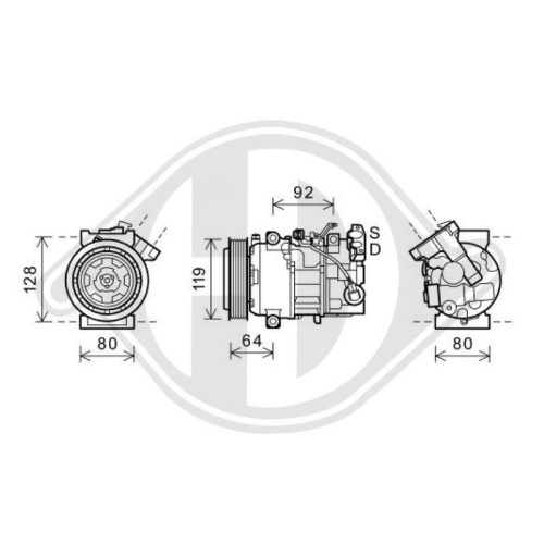 DIEDERICHS Radiador, refrigeración del motor DIEDERICHS Climate