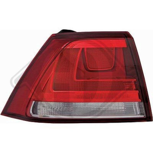 DIEDERICHS Cristal de espejo, retrovisor exterior