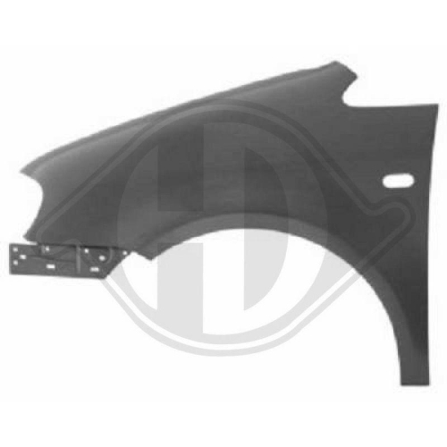 DIEDERICHS Grelha de ventilador, pára-choques