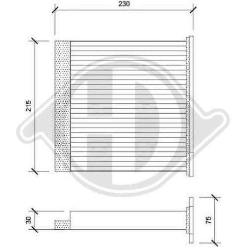 DIEDERICHS Radiateur, refroidissement du moteur DIEDERICHS Climate