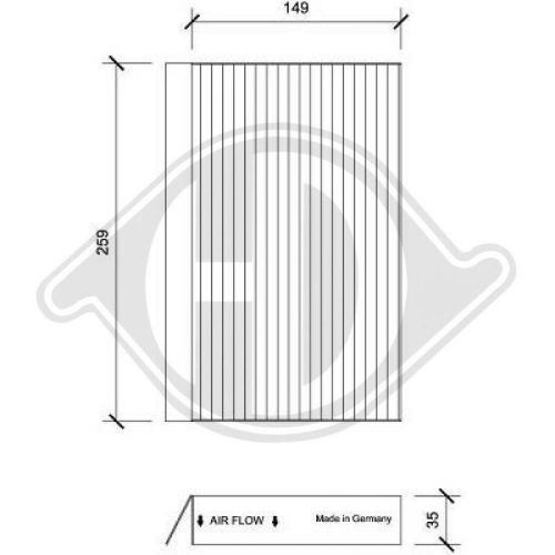 DIEDERICHS Radiador, refrigeración del motor DIEDERICHS Climate