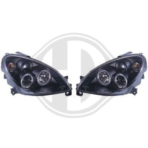 DIEDERICHS Grille de ventilation, pare-chocs Priority Parts