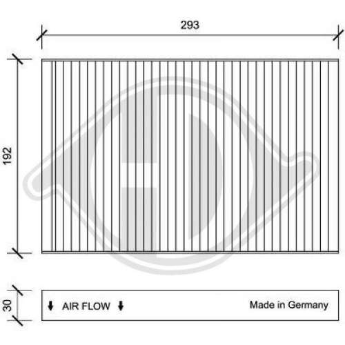 DIEDERICHS Radiateur, refroidissement du moteur DIEDERICHS Climate