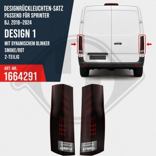 DIEDERICHS Arka aydınlatma seti HD Tuning