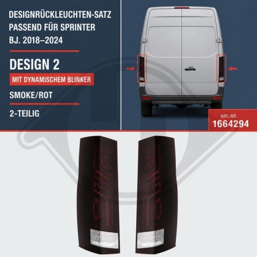 DIEDERICHS Arka aydınlatma seti HD Tuning