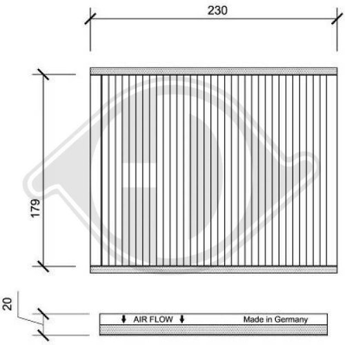 DIEDERICHS Radiateur, refroidissement du moteur DIEDERICHS Climate