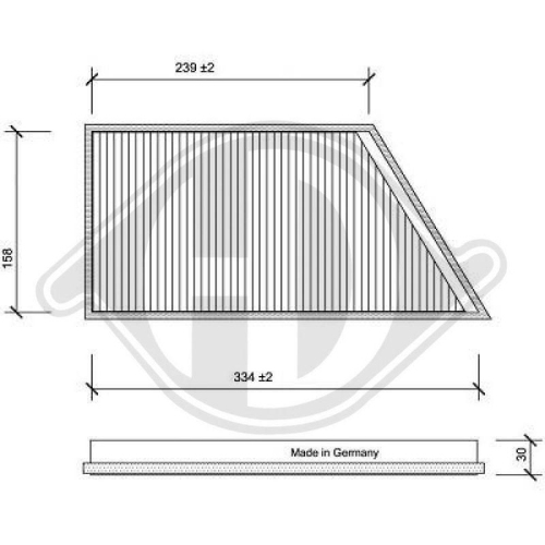 DIEDERICHS Radiateur, refroidissement du moteur DIEDERICHS Climate