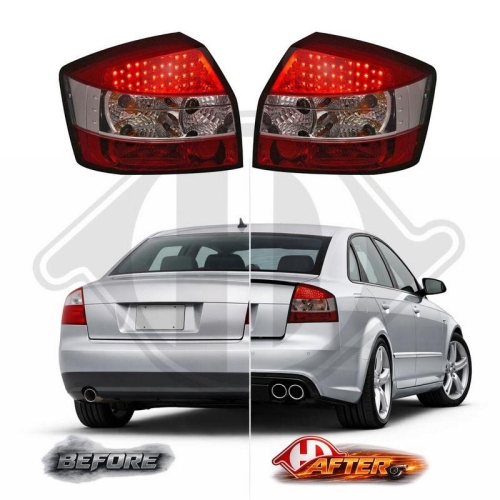 DIEDERICHS Jogo de farolins traseiros HD Tuning