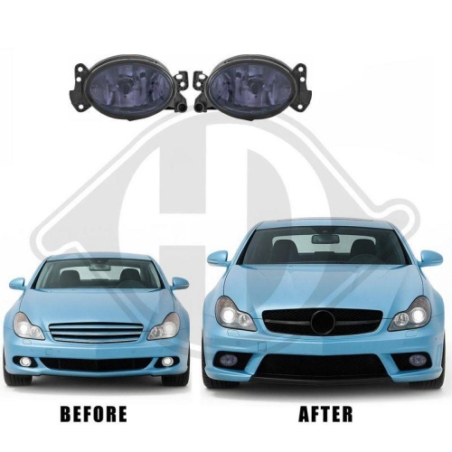 DIEDERICHS Jogo de faróis de nevoeiro HD Tuning