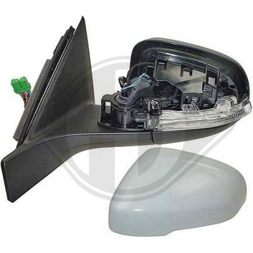 DIEDERICHS Vidro de espelho, espelho retrovisor exterior