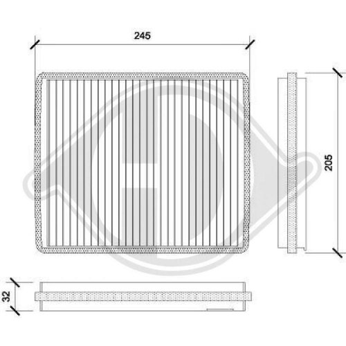 DIEDERICHS Radiateur, refroidissement du moteur DIEDERICHS Climate