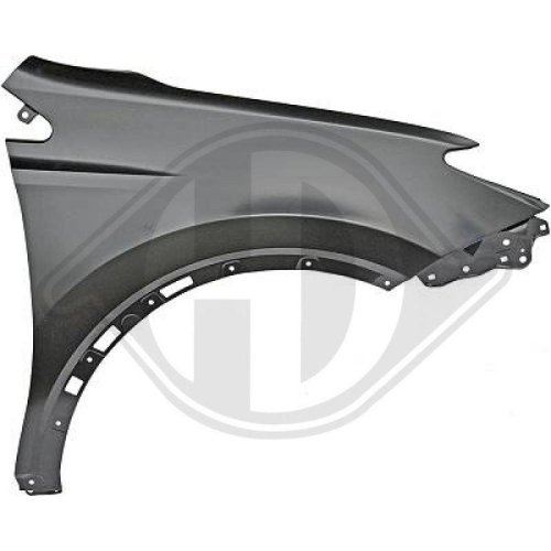 DIEDERICHS Cristal de espejo, retrovisor exterior