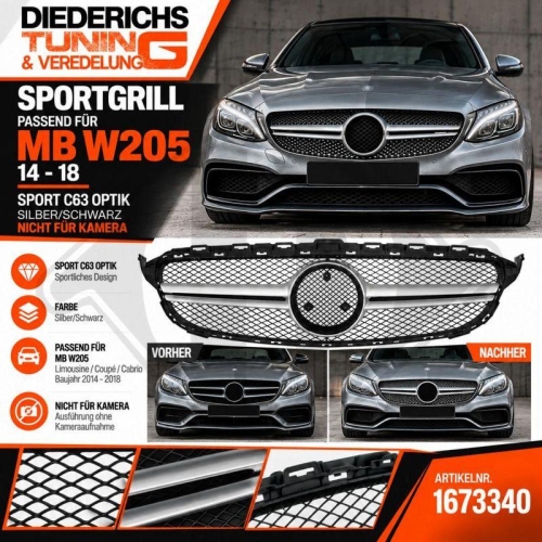DIEDERICHS Radyat&ouml;r ızgarası HD Tuning
