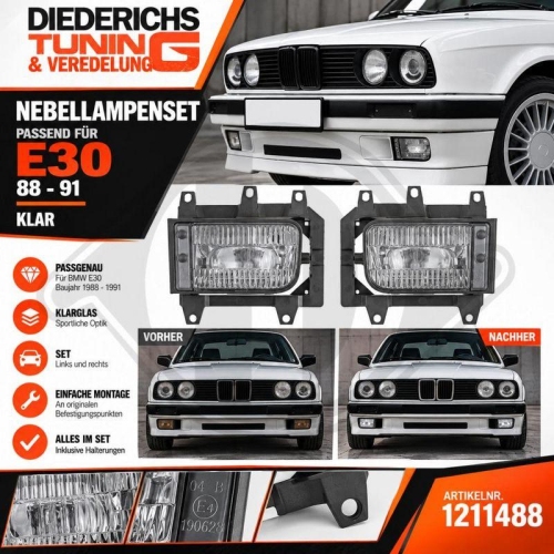 DIEDERICHS Sis farı seti HD Tuning