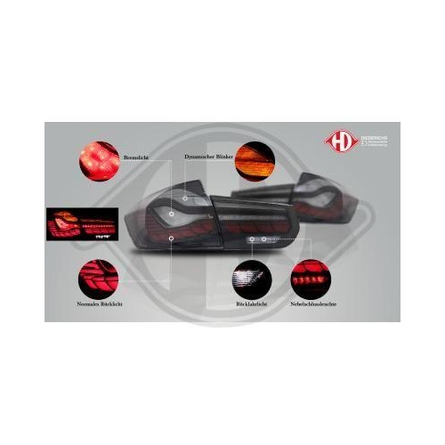 DIEDERICHS Achterlichtenset HD Tuning