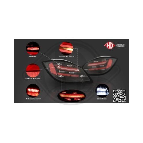 DIEDERICHS Arka aydınlatma seti HD Tuning