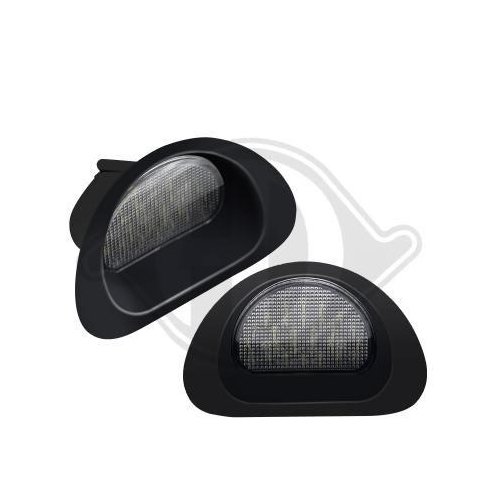 DIEDERICHS Luz de chapa de matrícula HD Tuning
