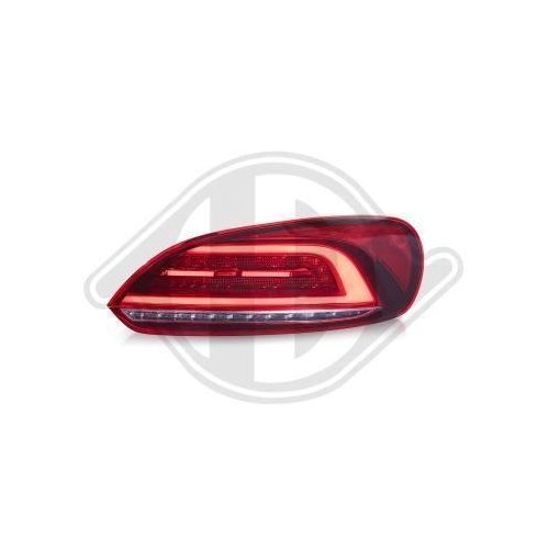 DIEDERICHS Jogo de farolins traseiros HD Tuning
