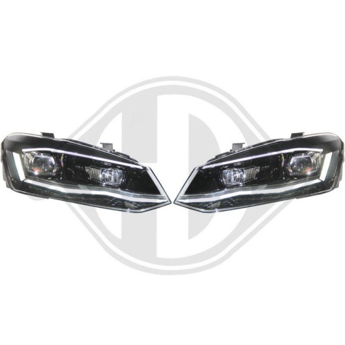 DIEDERICHS Zestaw reflektora głównego HD Tuning