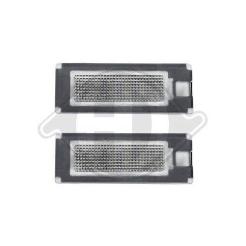 DIEDERICHS Luz de chapa de matrícula HD Tuning