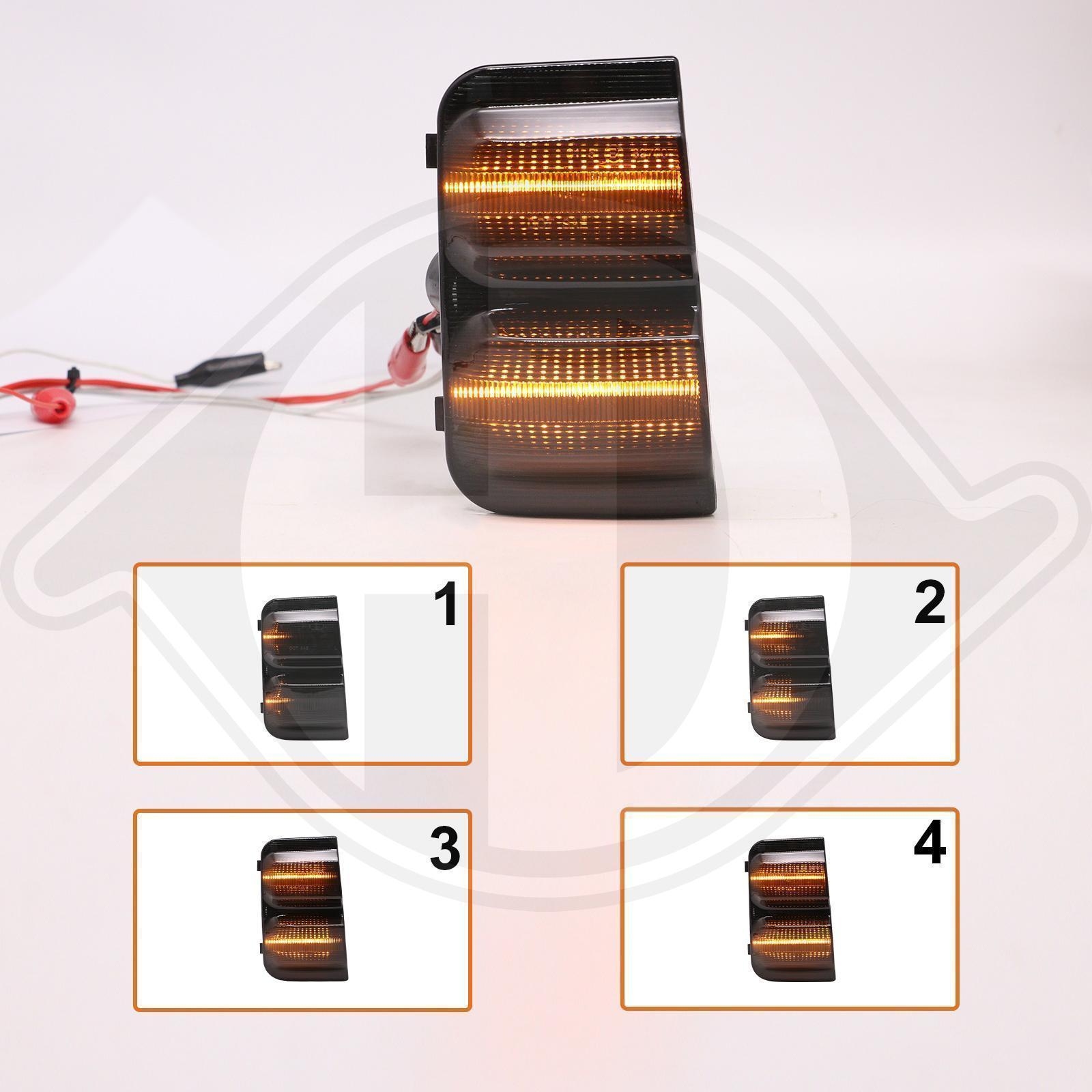 DIEDERICHS Lampa kierunkowskazu HD Tuning